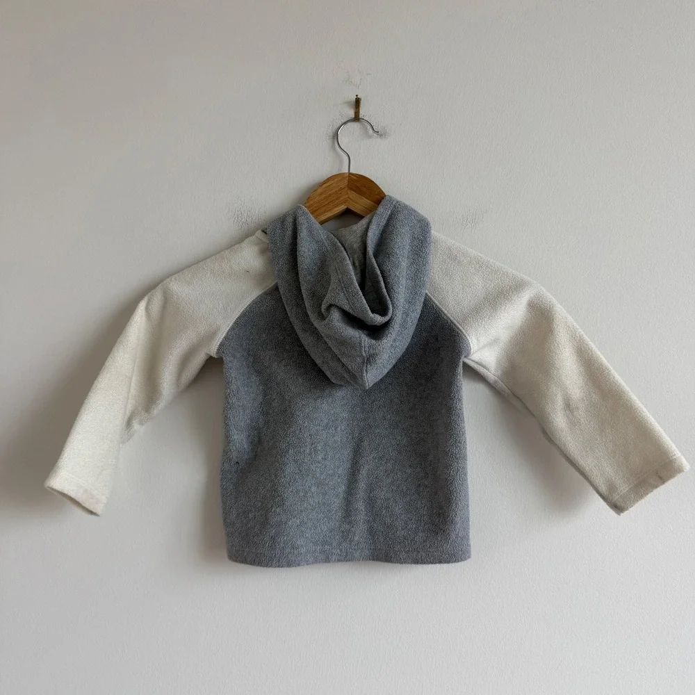 Vintage 90s BabyGap‎ Fleece Logo Hoodie Size 3T